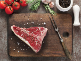 Porterhouse Steak Preparation