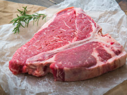 Raw Porterhouse Steak